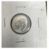 1964 JS  United States Roosevelt dime composed of