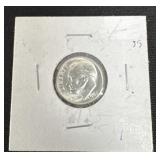 1964-JS United States Roosevelt dime composed of