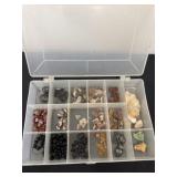 Organizer full of gemstones