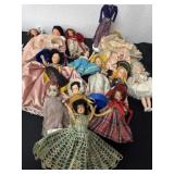 Group of vintage dolls
