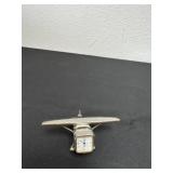 4ï¿½ high-wing airplane table clock