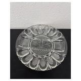 11ï¿½ vintage L.E. Smith Glass Company clear