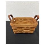 7ï¿½ longberger basket hand woven Dresden Ohio 1994