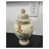 11ï¿½ vintage Japanese Satsuma-style crackle glaze