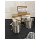 4 sets of 2 camping coffee cups