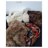 4 scarves