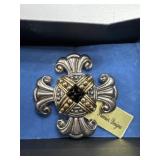 Premier Dianna Maltese cross brooch crescendo