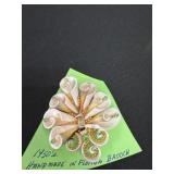 1950s hand made in Florida brooch