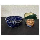 3ï¿½ Toby mug and 5ï¿½  Bennington Potters in Vermont