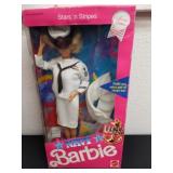 1990 Navy Barbie Stars and stripes 2nd edition