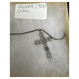Silver 925 cross necklace