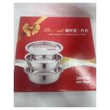 Three-piece high-quality stainless steel set