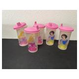 Disney Princess Tupperware cups