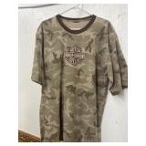 Harley Davidson Size XL Camo Shirt