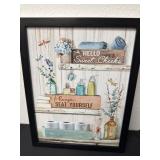 Cute bathroom sign 14ï¿½x11ï¿½