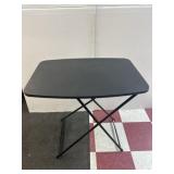 Black Foldable Table 29in