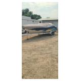 1999 Kachina Force 26' Boat W/ double axle trailer