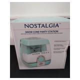 Never used nostalgia brand snow cone party