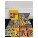 Group of vintage scout books