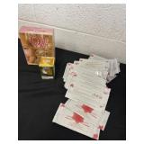 Perm cream, face masks, gold or and make up
