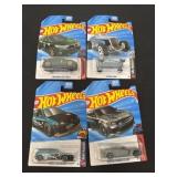 4 sealed hot wheels