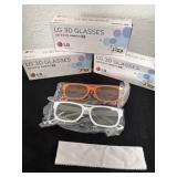 6 LD 3D glasses