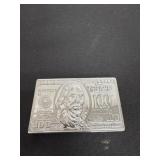 $100 dollar bill lighter