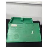 United States mint plastic empty green U.S. Mint
