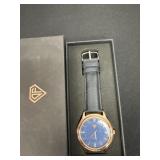 a DF Quartz rose gold-toned wristwatch