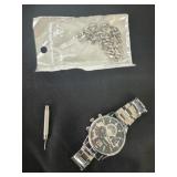 Geneva men's quartz fashion watch