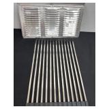 Vent covers and drying rack