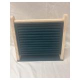 new velvet-lined ring organizer tray with a wooden