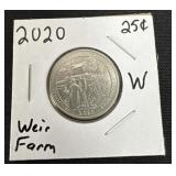 2020 w weir farm West Point quarter