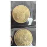2008 p and d Sacagawea dollar