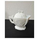 vintage Westmoreland Glass milk glass lidded