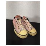 Ed hardy y2k tattoo sneakers women size 5 good