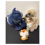 3 anime plushies
