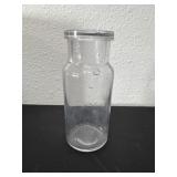 6ï¿½ glass light purple bottle