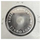 1 Troy oz Sunshine Minting .999 Fine Silver Round