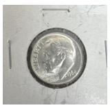 1964  JS United States Roosevelt dime composed of