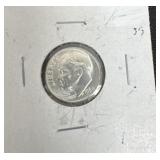 1964 JS United States Roosevelt dime composed of