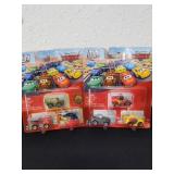 Two new packages of mini Disney Pixar cars
