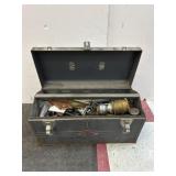Vintage Craftsman Toolbox with tools