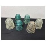 Vintage Glass insulators
