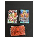 3 wallets