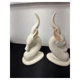 11ï¿½ vintage Roselane California Pottery gazelle