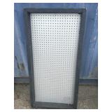 Peg board 48x24x10