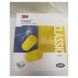 Box of classic earplugs