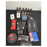 Group of cotton for vapes ans vape juice and