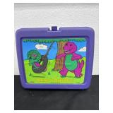 vintage 1992 Barney & Baby Bop plastic lunch box